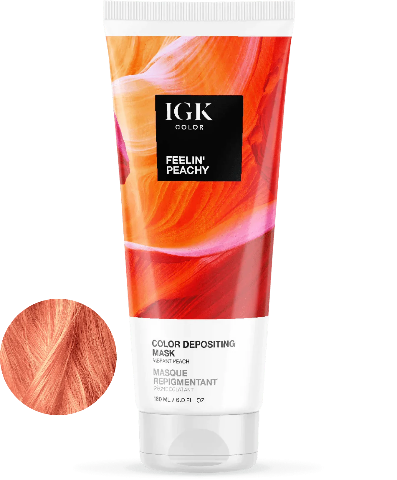 IGK Feelin' Peachy Color Depositing Mask