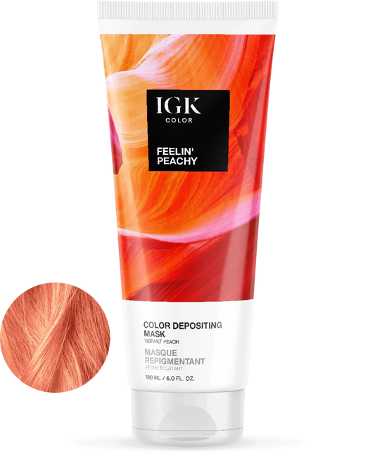 IGK Feelin' Peachy Color Depositing Mask