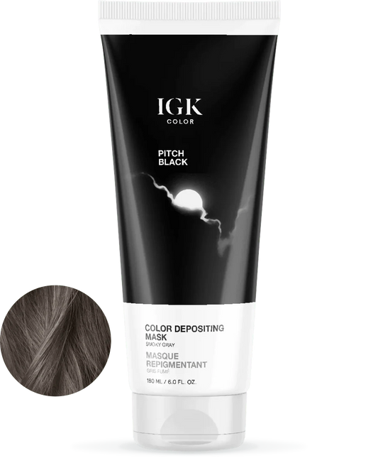 IGK Pitch Black Color Depositing Mask