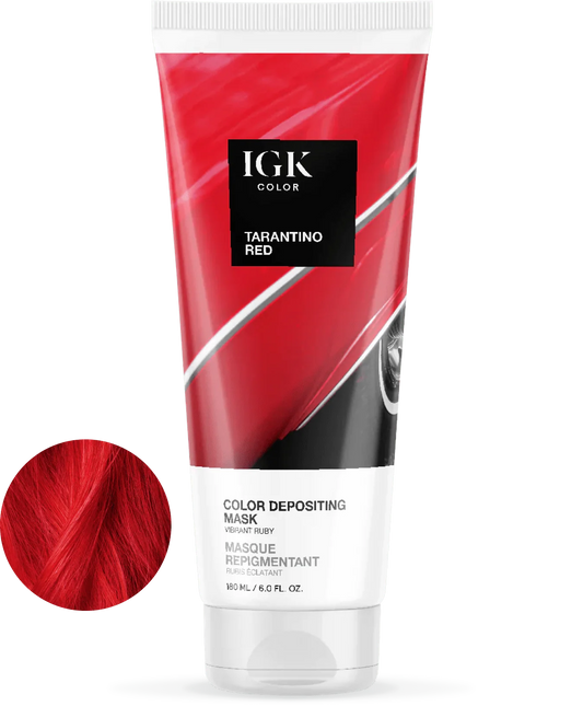 IGK Tarantino Red Color Depositing Mask